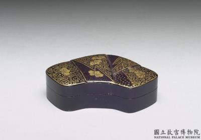 图片[2]-Knot-shaped lacquer box, Ch’ing dynasty-China Archive